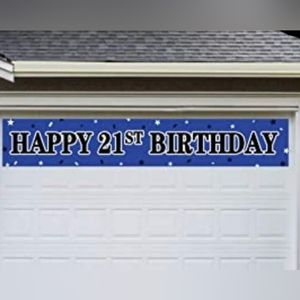 Happy 21st Birthday Banner NEW in packaging